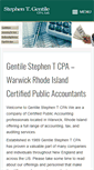 Mobile Screenshot of gentilecpa.com